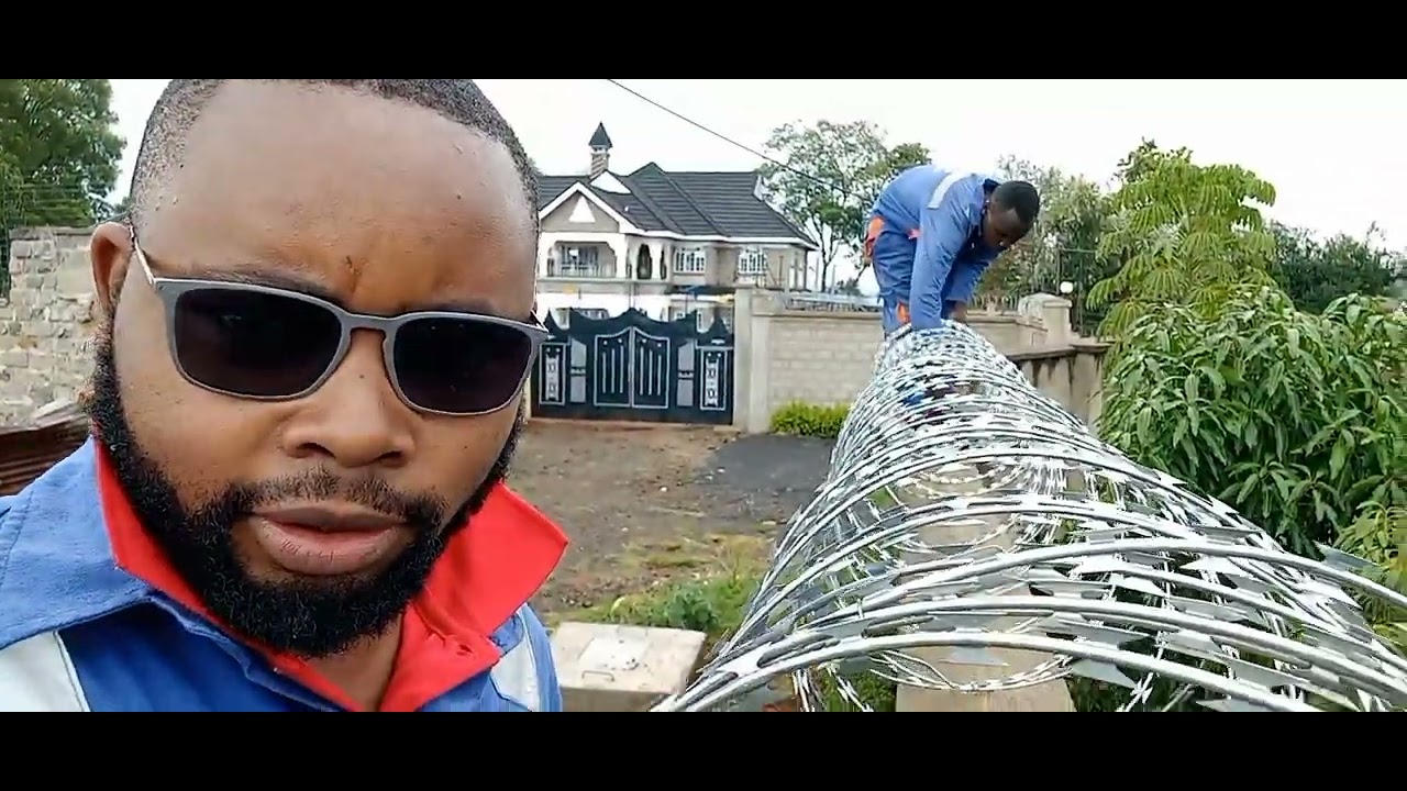 Razor wire installation tips 👌 on how to mount it