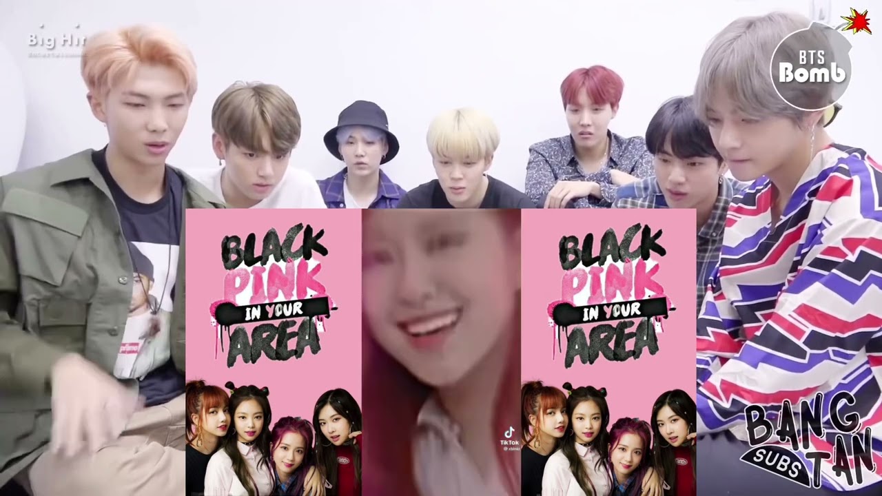Bts reaction to Blackpink TikTok part 10