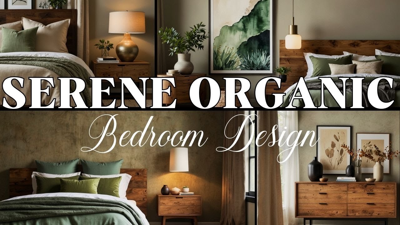 Serene Organic Modern Bedrooms You Must See | Calm & Stylish Bedroom Ideas 2025