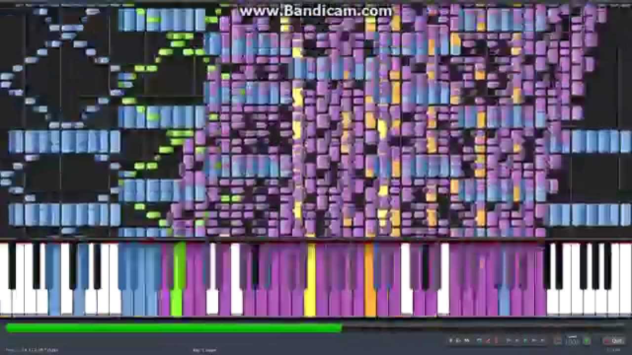 [Black MIDI] Synthesia - Impossible Für Elise 620,000 note remix by ChickenAndBiscuits1357