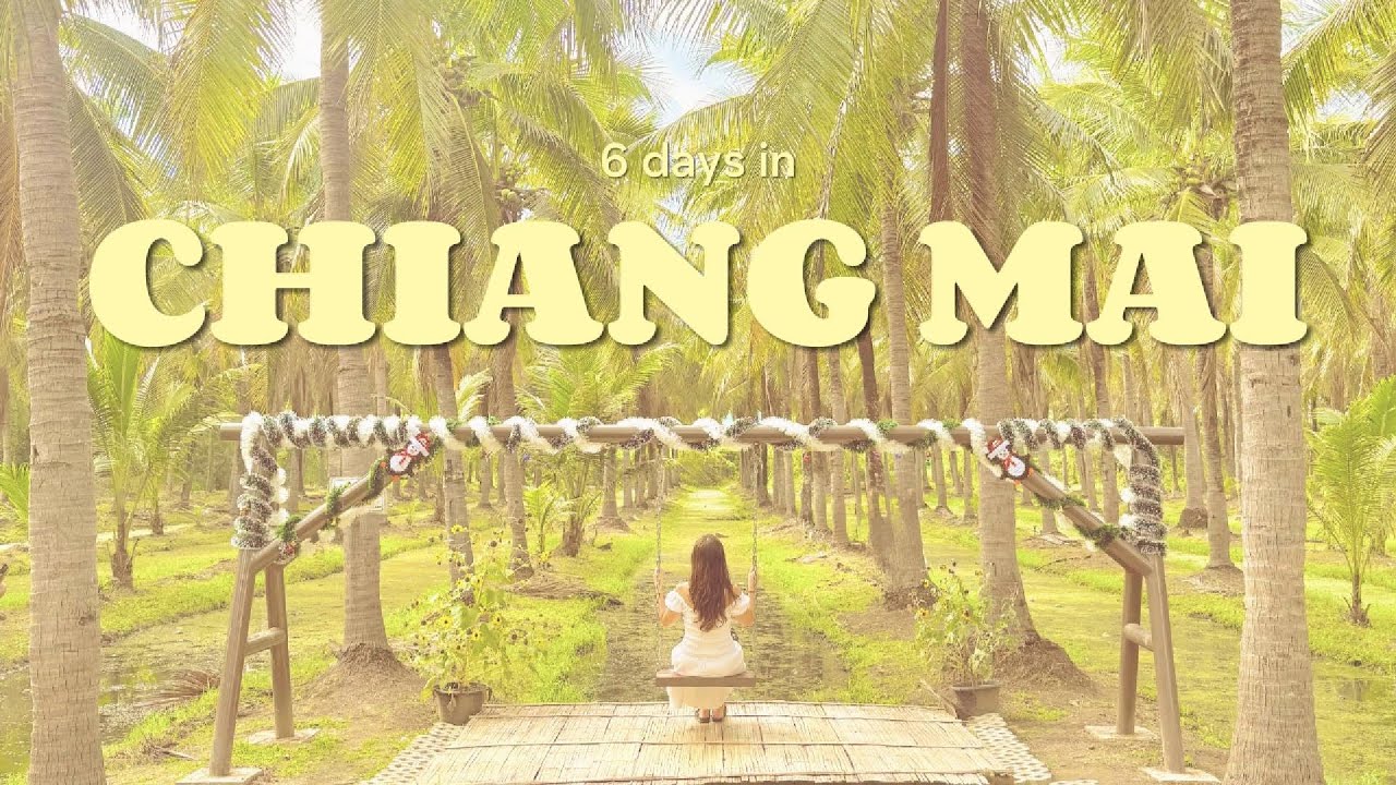 Relaxing trip in Chiang Mai | Shopping in local markets, cooking class and food hunts 🇹🇭
