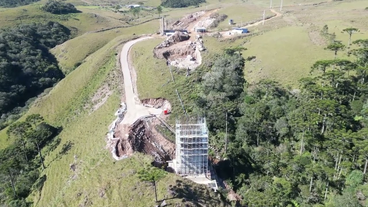 Ponte de de 400 metros de extensão e 65metros de altura na BR 285,RS SC