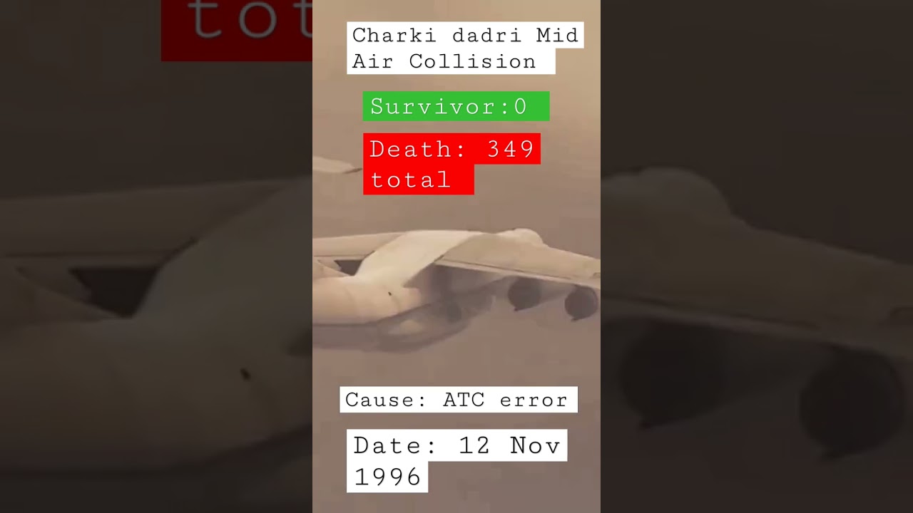 Charkri Dadri Mid Air Collision #edit #aircrash #202023 #aviationlovers #planecrash