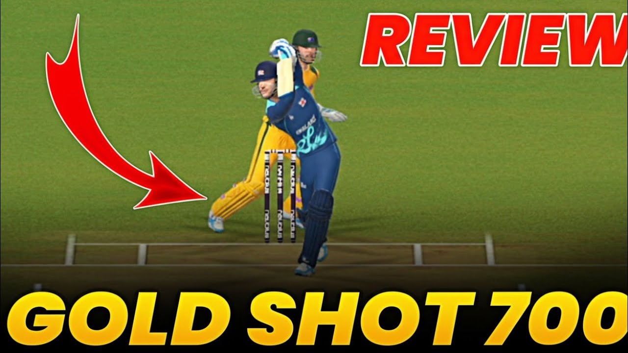 Real Cricket New Gold Shot 700 Review 