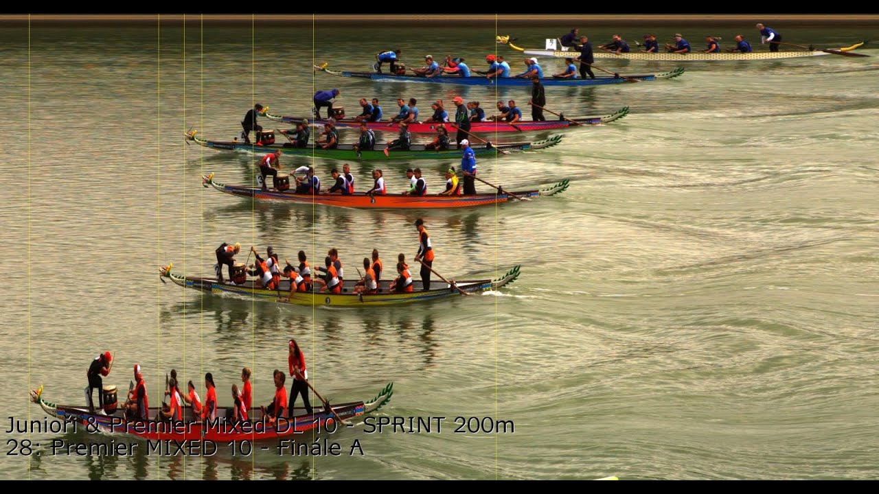Final 200m Premier MIXED- Czech National dragonboat Championships 2021, Racice