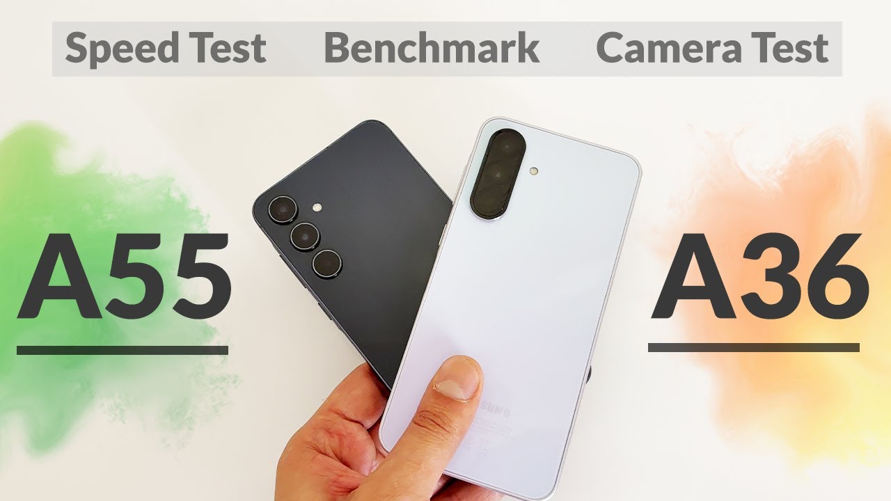 Galaxy A55 vs Galaxy A36 | Speed Test