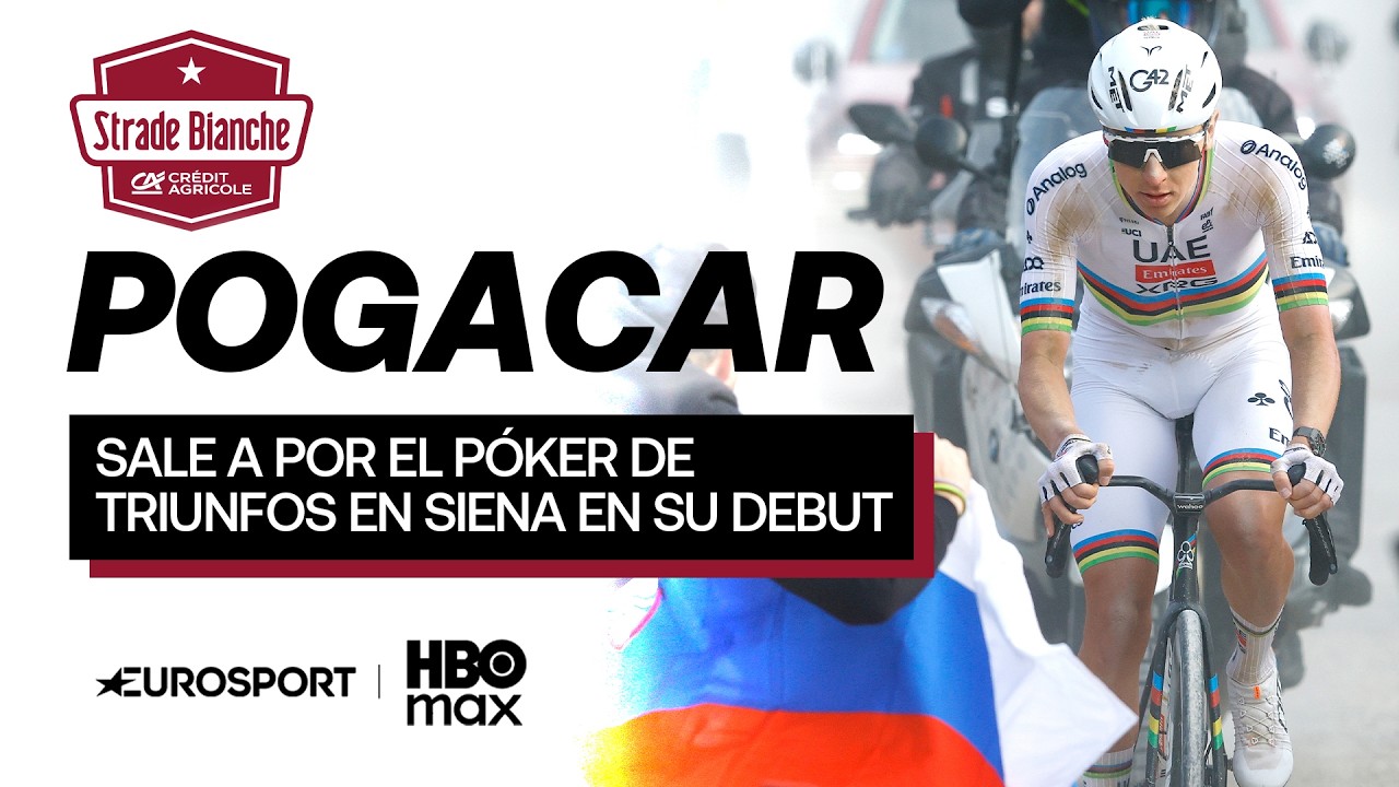 HIGHLIGHTS | 'IMPERATOR' POGACAR debuta en 2026 en busca de su cuarta #StradeBianche