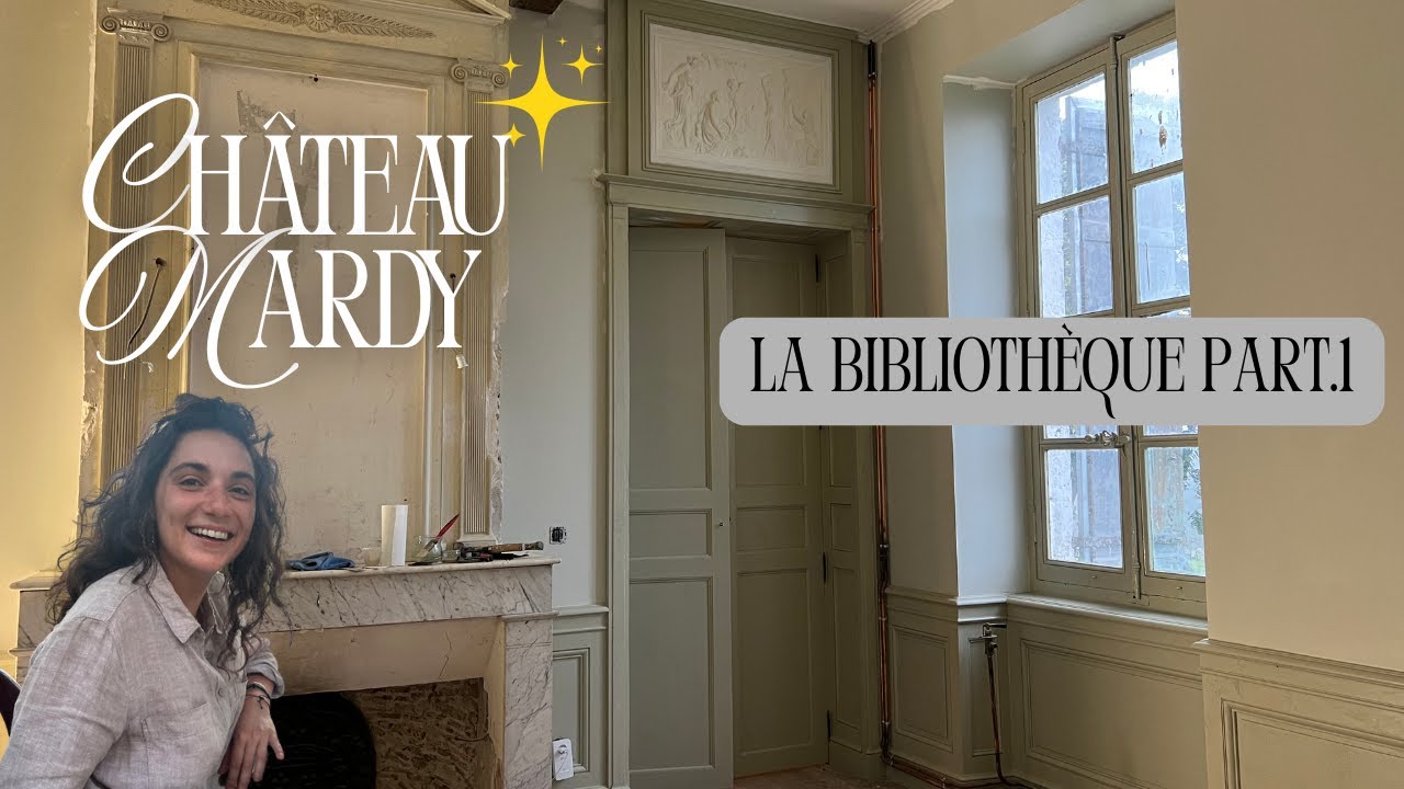 Château de Mardy : BIBLIOTHÈQUE part.1 ✨