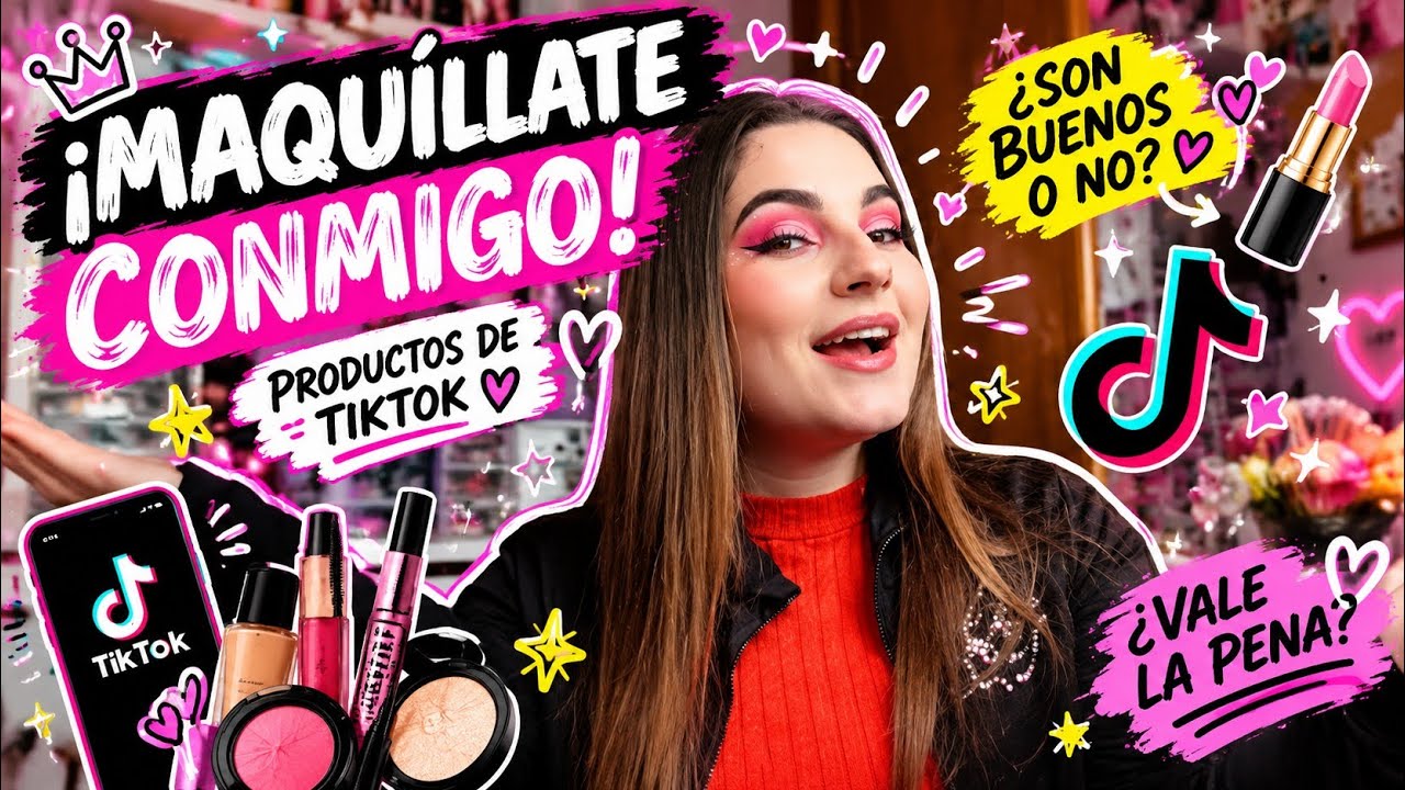MAKE-UP WITH ME - Con productos de TikTok 😙
