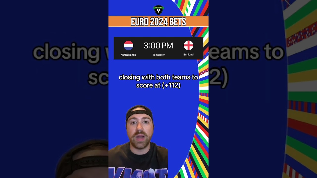 Best bets for Netherlands vs England at the 2024 euro semi finals! #euro2024