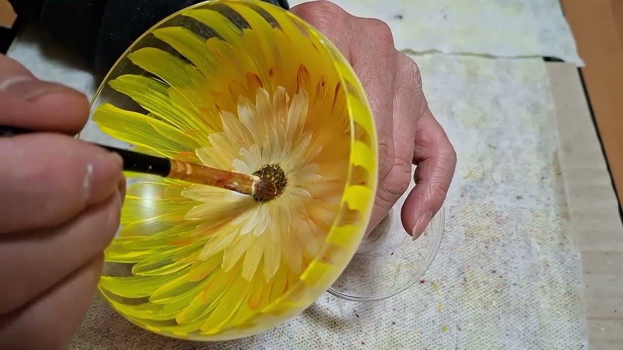 와인잔에 꽃이 담겨있어요  DIY flower Crafts #꽃와인잔 