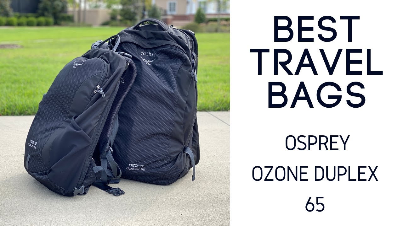 Обзор дорожной сумки Osprey Ozone Duplex 65 — прочная и удобная система для путешествий «2 в 1»