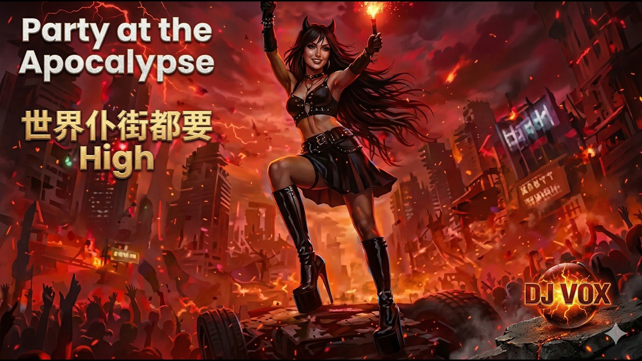 世界仆街都要High | Party At The Apocalypse 🔥 DJ VOX – Hardstyle Techno Fengtau Rave 170 BPM