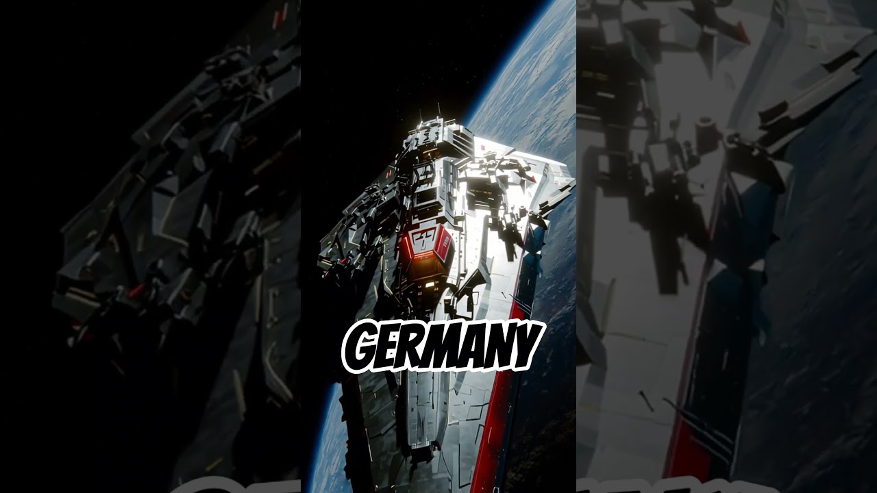 Countries as Futuristic Space Ships #midjourney #midjourneyai #dnafusion #ai #shorts #space