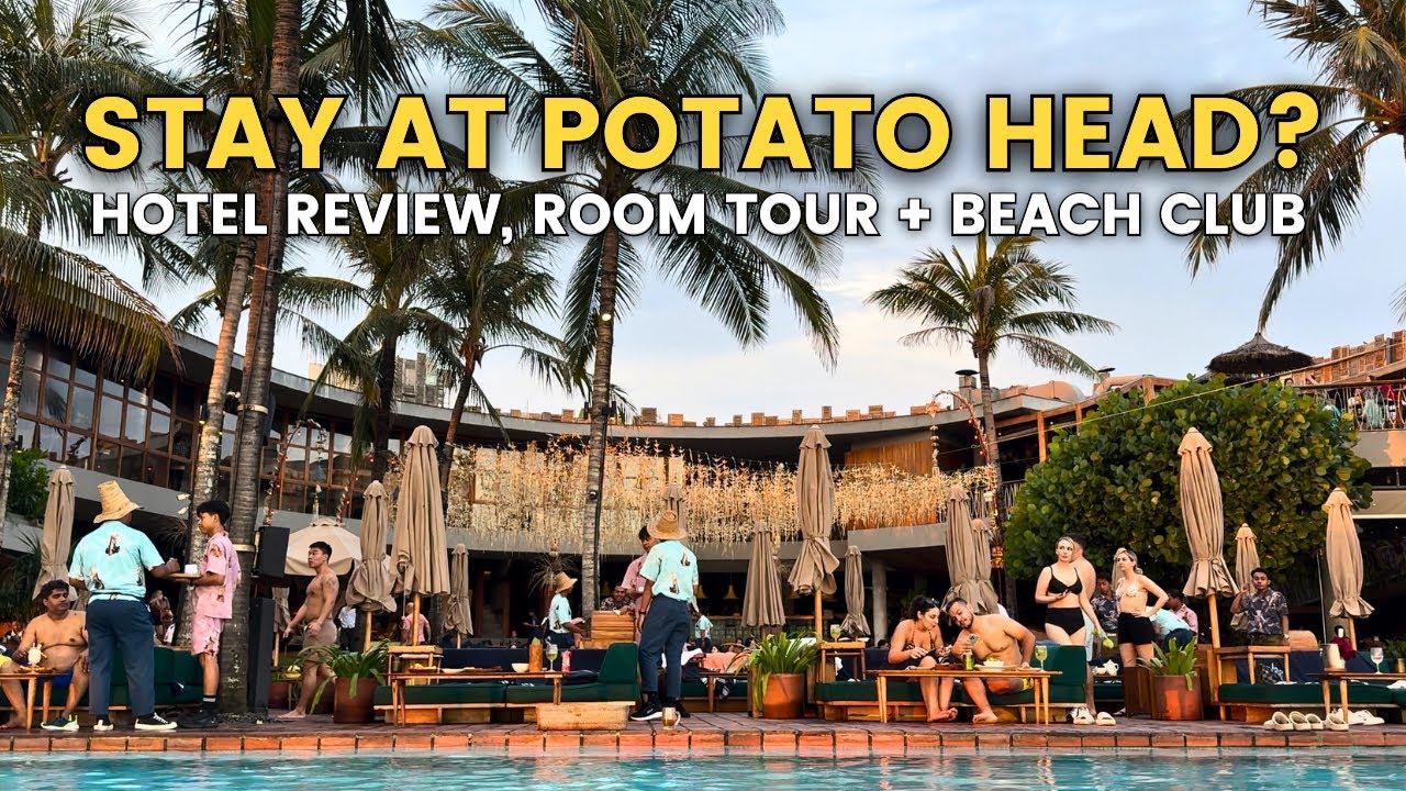 Potato Head Suites Bali Review | Seminyak Hotel & Room Tour + Beach Club Access