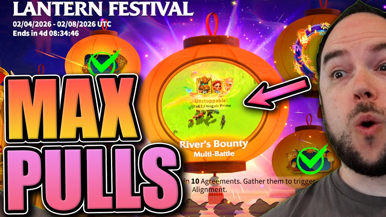Max Decoration Pulls [Lantern Festival!] Call of Dragons