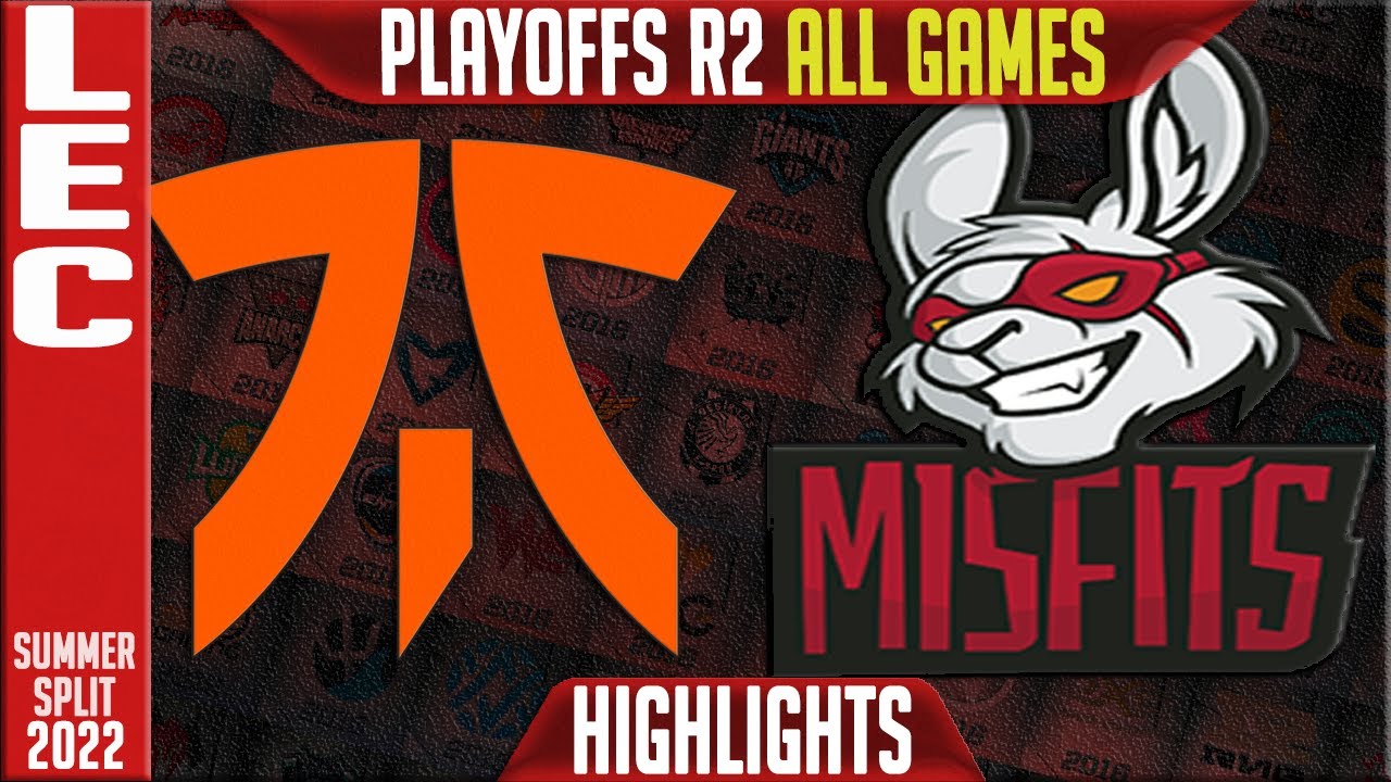 FNC vs MSF Highlights ALL GAMES | Playoffs Lower Round 2 LEC Summer 2022 | Misfits Gaming vs Fnatic
