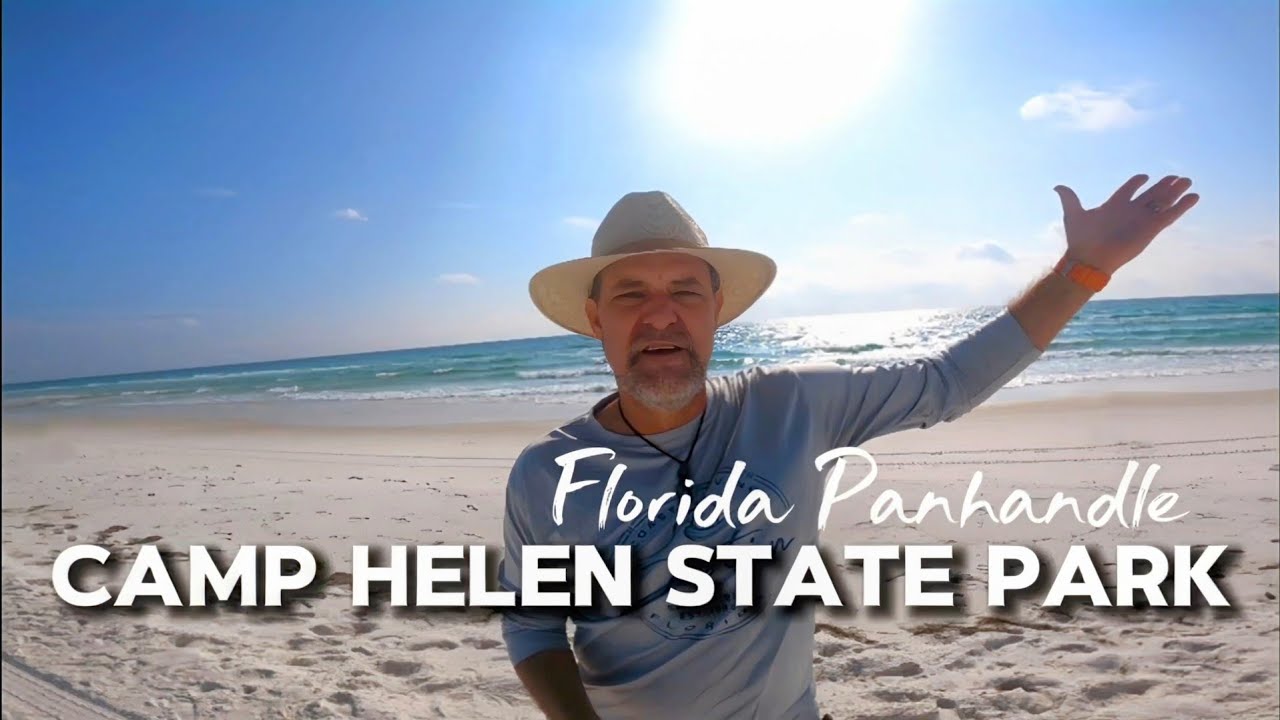 BEACH!! CAMP HELEN FLORIDA State Park