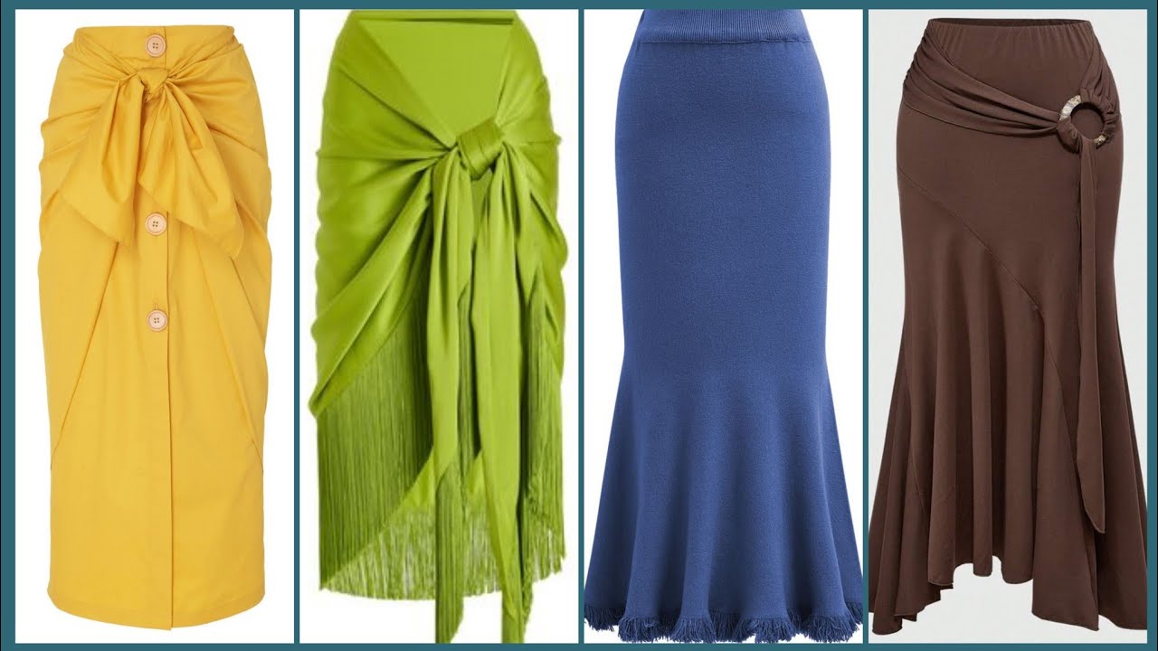 “New Stylish Skirt Designs | Party Wear & Casual Collection”