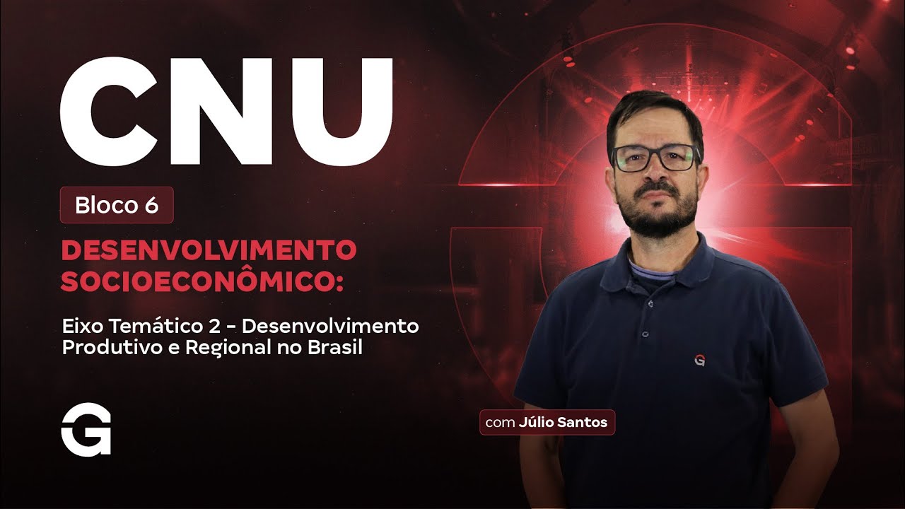 CNU 2025: Bloco 6 | Eixo Temático 2 - Desenvolvimento Produtivo e Regional no Brasil