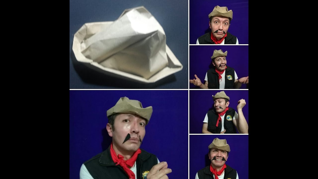 Sombrero de Cantinflas en periódico (A. Rodríguez)