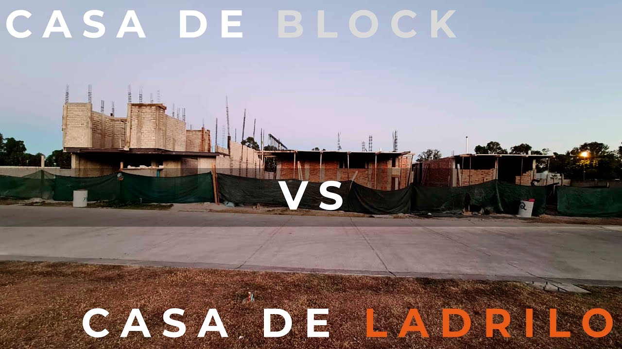 CASA DE BLOCK VS CASA DE LADRILLO | OBRAS AJENAS