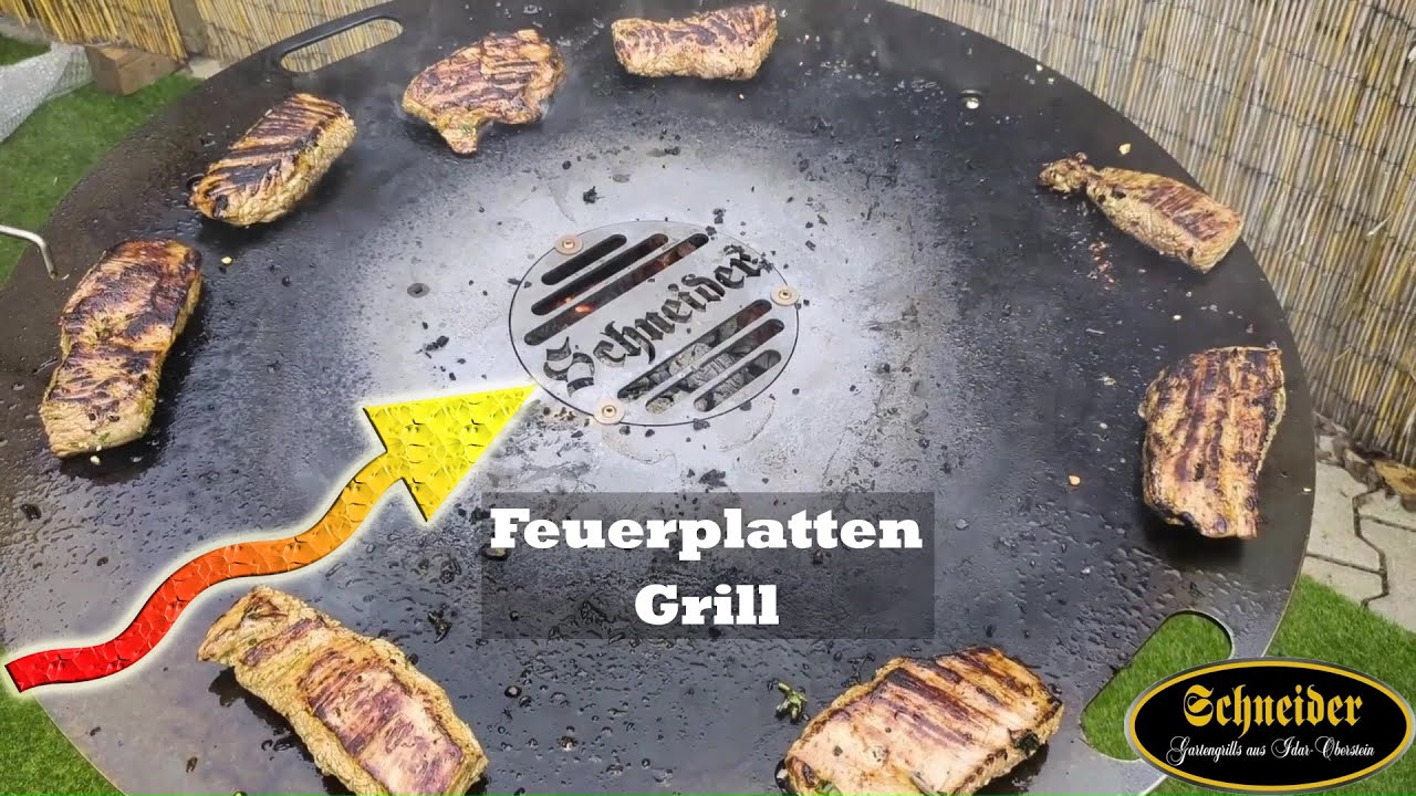 Schneider Feuerplattengrill - hei&szlig;, hei&szlig;, Baby!