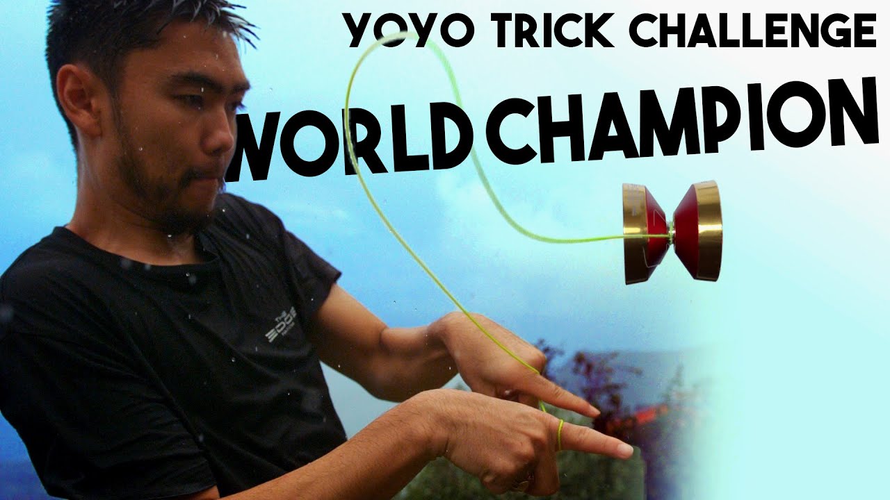 World YoYo Champion Lands Never Been Done Trick! (Evan Nagao - Negative 5.0 Hook)