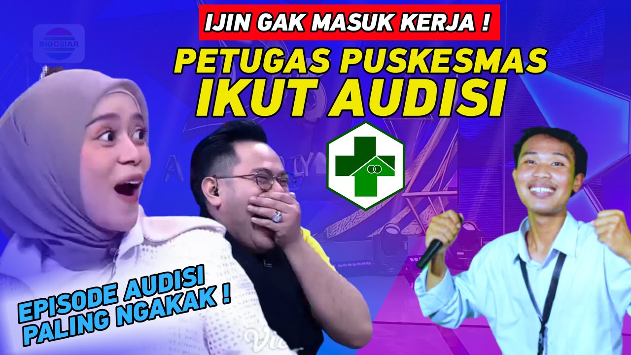 LESTI NGAKAK ‼️PETUGAS PUSKESMAS IKUT AUDISI BAWAKAN LAGU POSYANDU