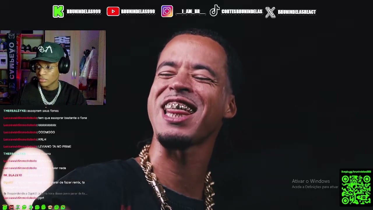 SEM COMENTÁRIOS!!! | Bruno React🇲🇿🇵🇹 |L7nnon-The Box Remix |(Gringo Reagindo)