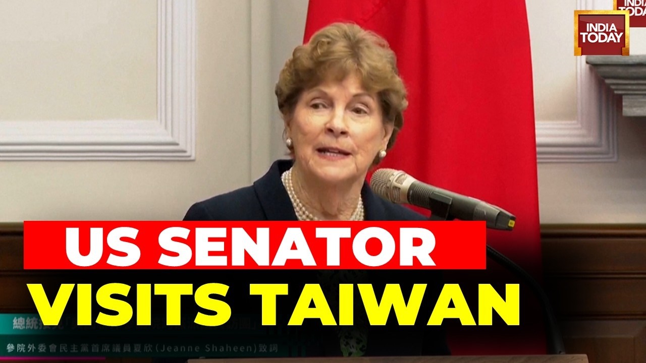 US senators visit Taiwan to reinforce security and economic ties | India Today