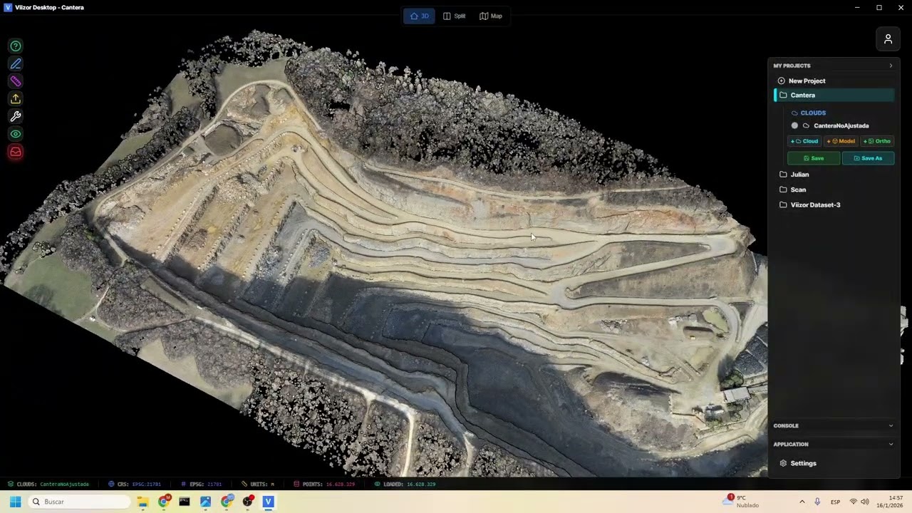 Manage 3D Point Clouds and digitize 3D Vectors in Seconds