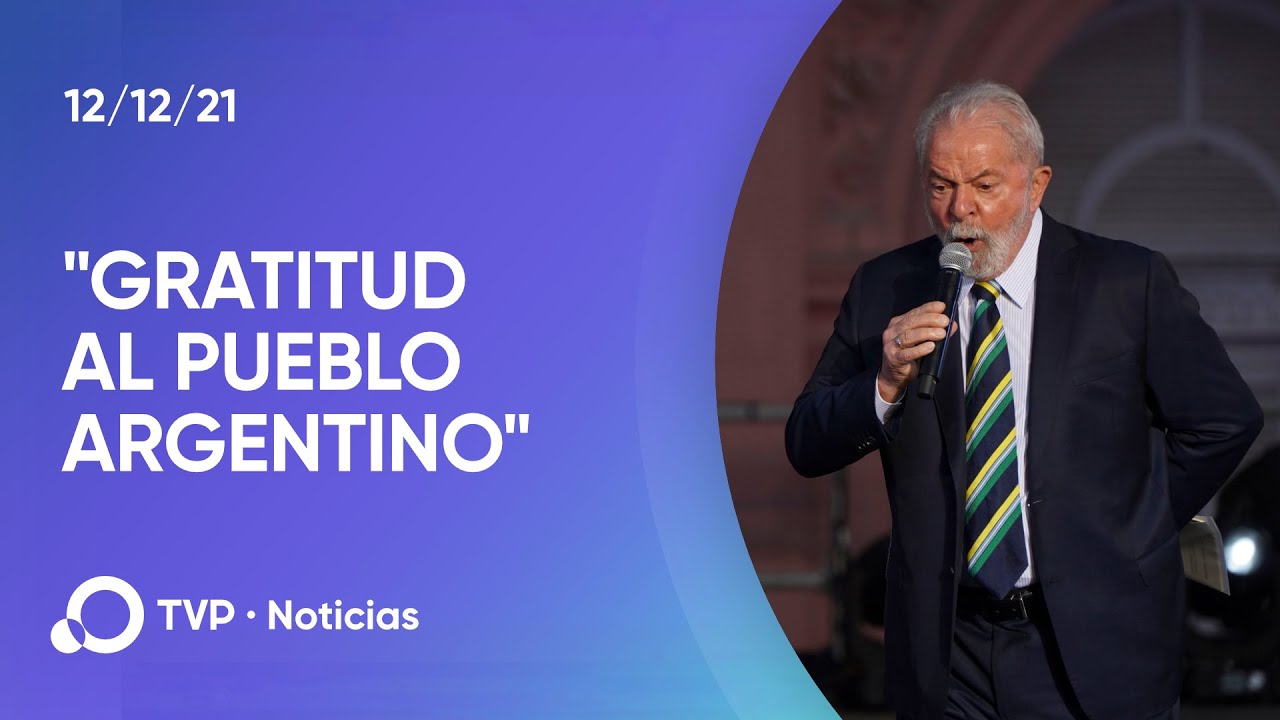 Lula Da Silva en el Festival Democracia para Siempre