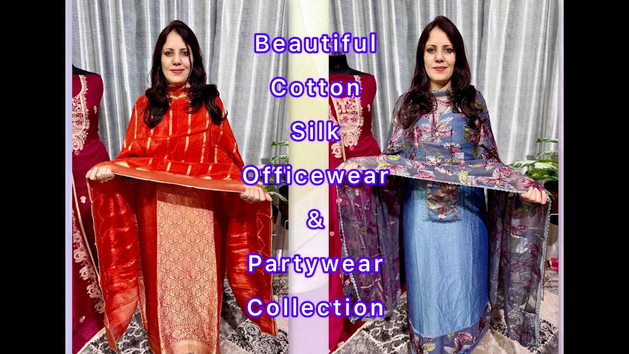 23.01.26🌸Pure Cotton Hakoba Suits & Fresh Partywear Collection 🌸