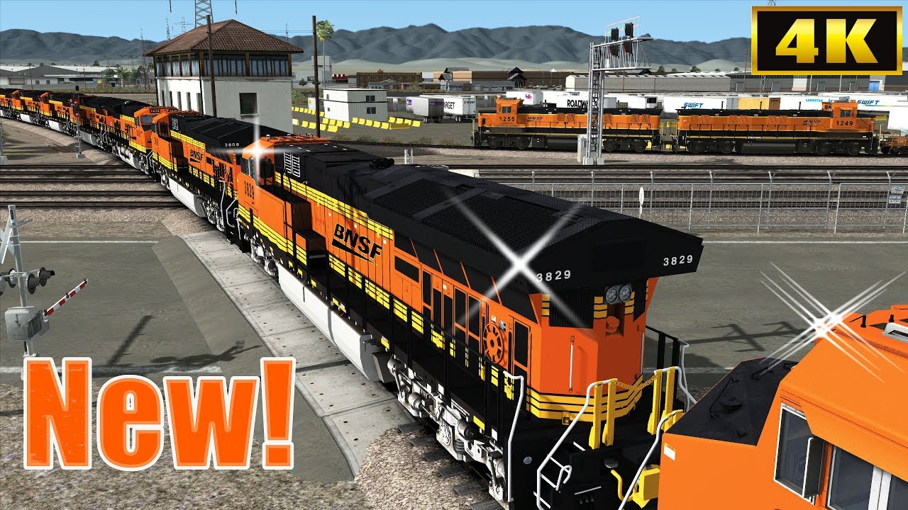 Brand New BNSF ET44C4 Locomotives❗🔋👌