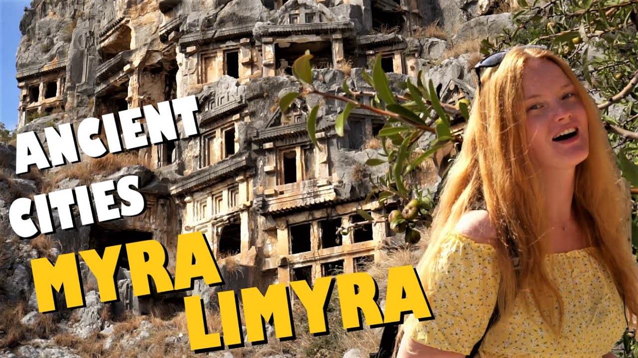 ANCIENT ROCK TOMBS AND RUINS OF LYCIA - MYRA & LIMYRA TURKEY