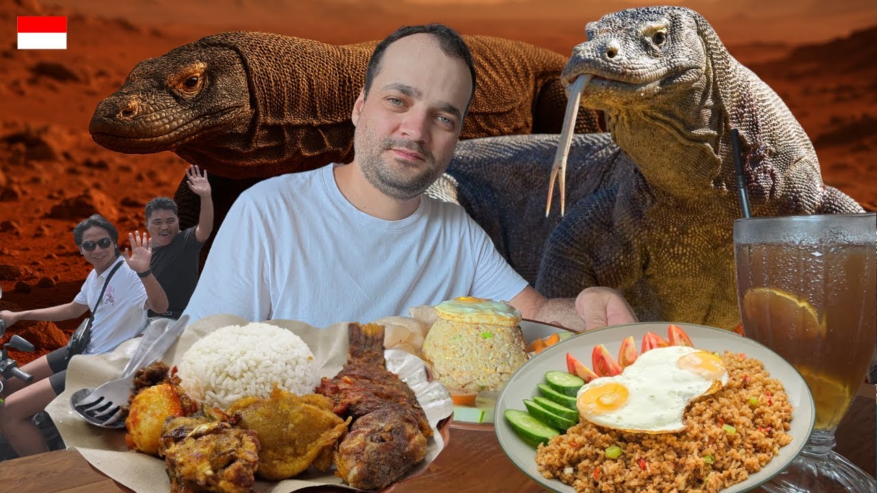 TEAPA CU DRAGONII DE KOMODO! AM ZBURAT DEGEABA PE INSULA FLORES, DAR AM COMPENSAT CU NASI GORENG