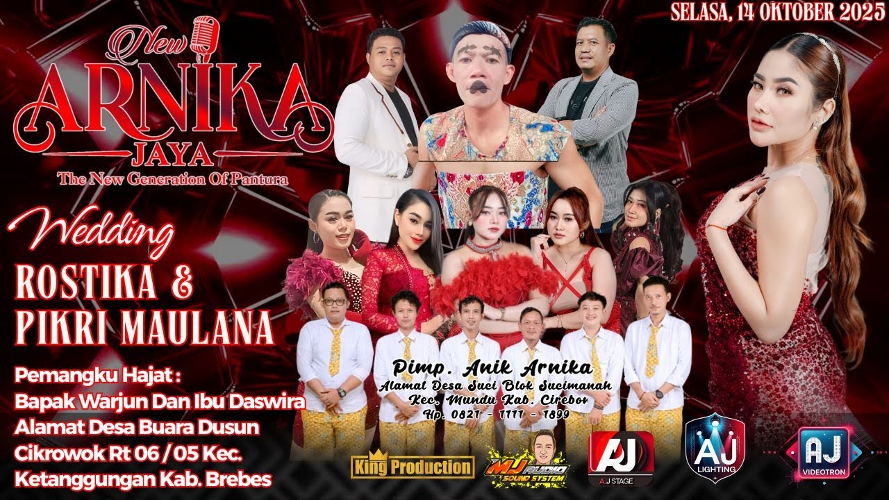 🔴 LIVE MALAM NEW ARNIKA JAYA SELASA, 14 OKTOBER 2025 DESA BUARA KEC. KETANGGUNGAN KAB. BREBES