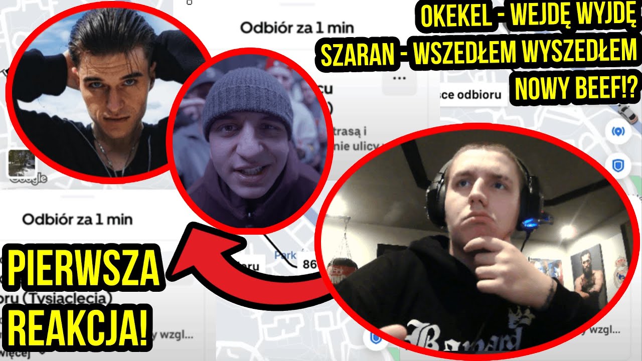 OKEKEL VS SZARAN - BEEF - Wejdę Wyjdę, Wszedłem Wyszedłem - Pierwsza reakcja i opinia! I Maro