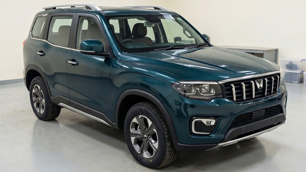 New Scorpio N Facelift SPIED With NO Camo &mdash; Bigger Screens, New Wheels & More!