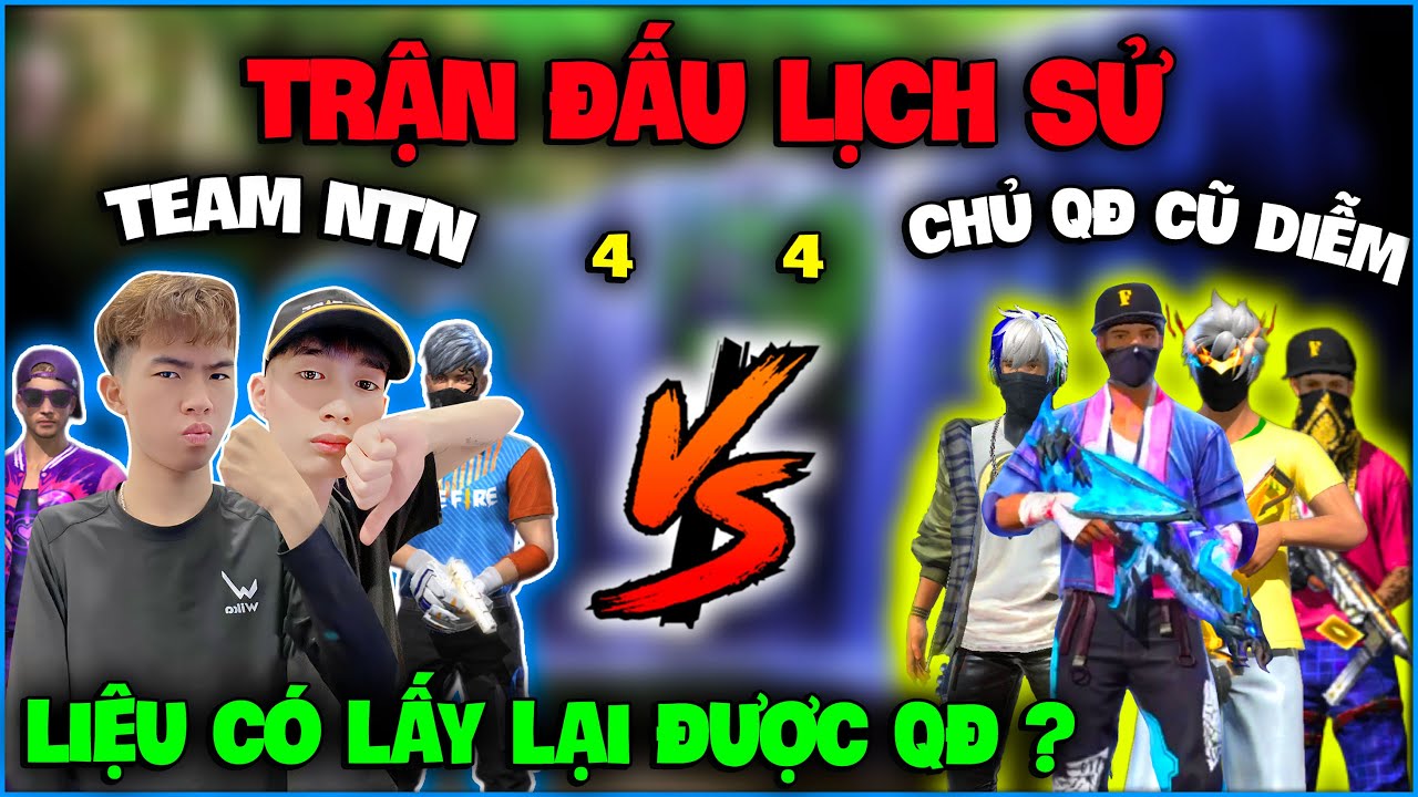 Trận Đấu Lịch Sử 4-4 , Team NTN Đức Mõm VS Team chủ QĐ cũ Diễm , liệu có lấy lại được quân đoàn ?