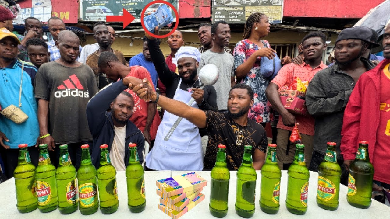 DRINKING CHALLENGE: 6 BOTTLES SHOWDOWN – DEVOUR FASTEST TO WIN 500,000 CASH PRIZE