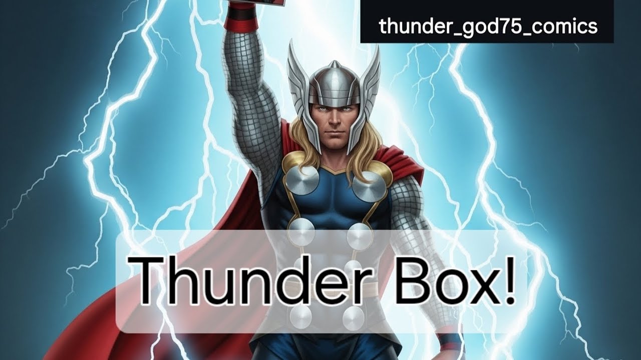 Mystery Box Unboxing #223 - The Thunder Box! #comics #comicbooks #mysterybox