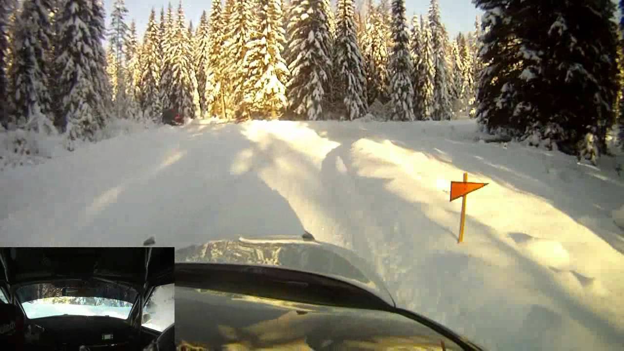 Pontus Tidemand Rally Finnskog SS4 onboard 2012