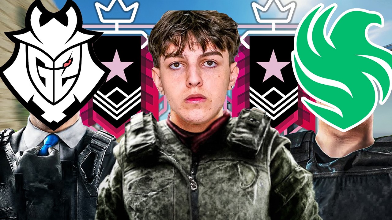 Stompn, G2 и Team Falcons играют в рейтинговых матчах и делают каждый бой легким (Rainbow Six Sie...