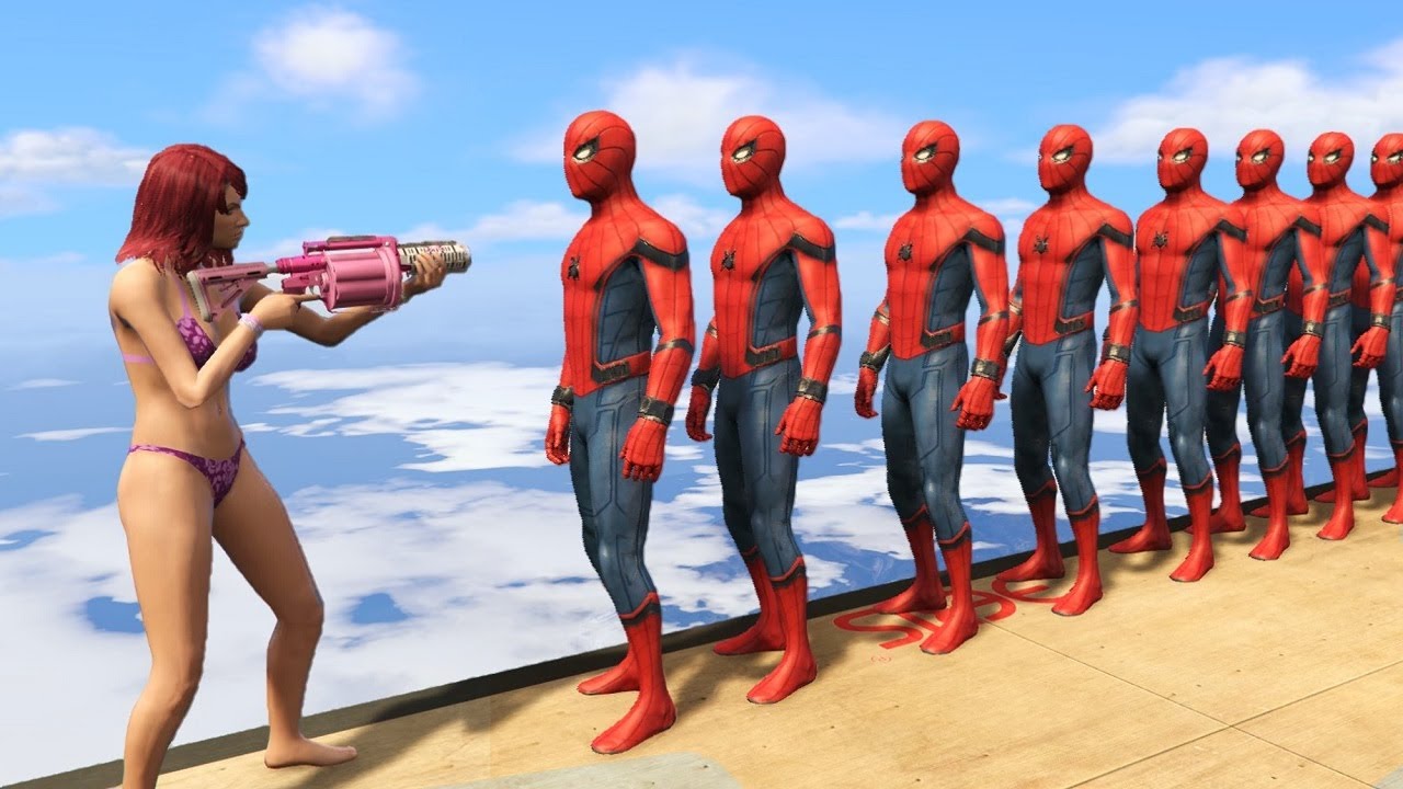 RedLancer: Spider-Man Ragdolls 107