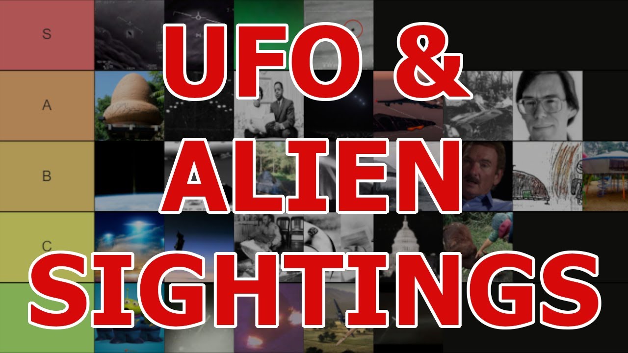 Alien & UFO Sightings Tier List