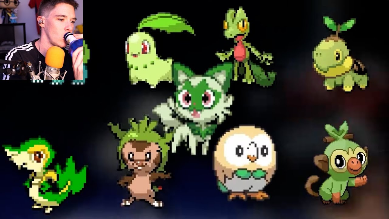 Folagor Reacciona ¿Qué POKÉMON INICIAL de TIPO PLANTA SOBREVIVE MÁS TIEMPO?