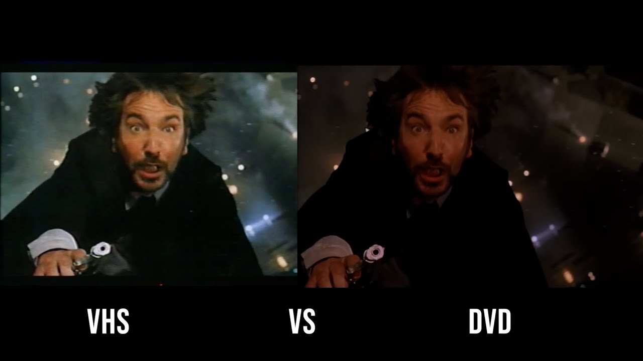 Die Hard - VHS vs DVD