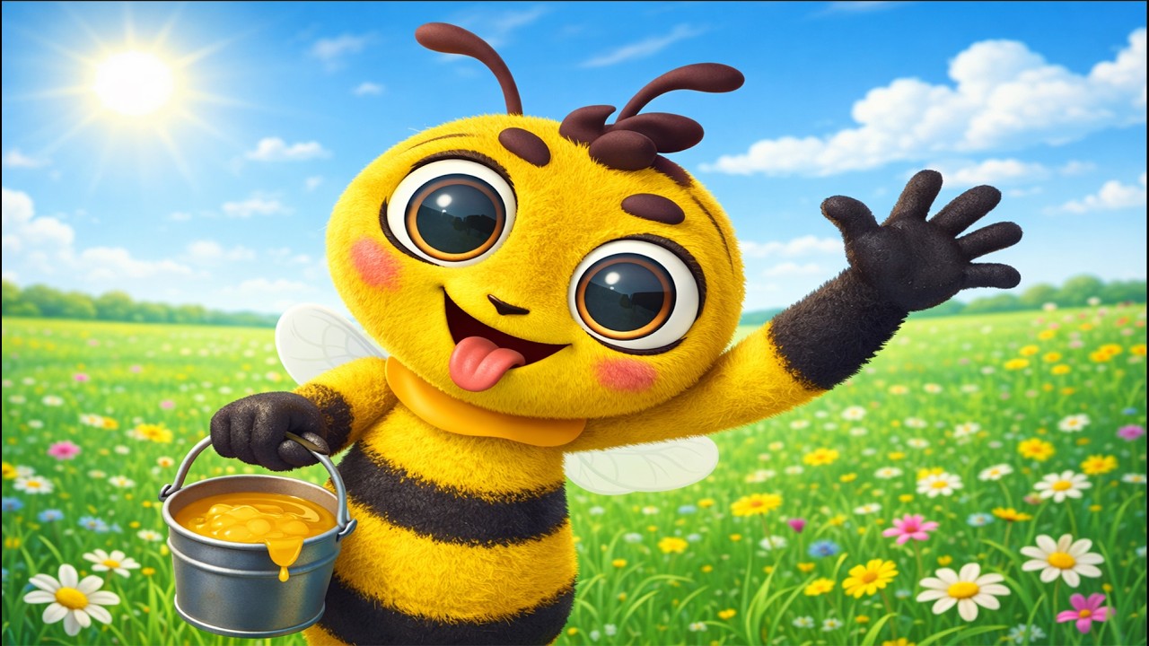 Albinuța Veselă 🐝 Desen Animat pentru Copii | TRI FAN FAN